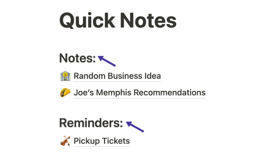 Add Categories In Notes