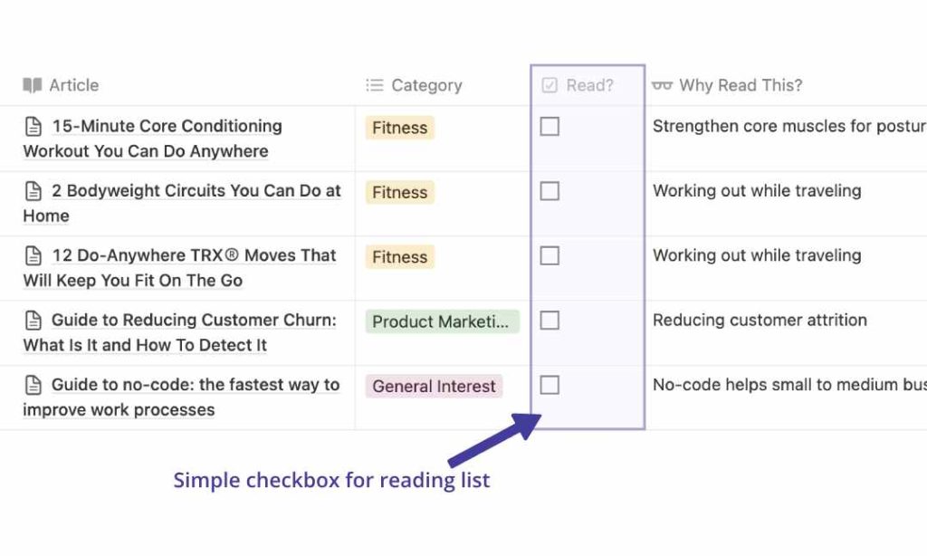 Keep Track of Tasks