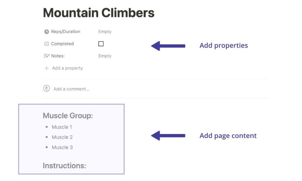 Create Database Template