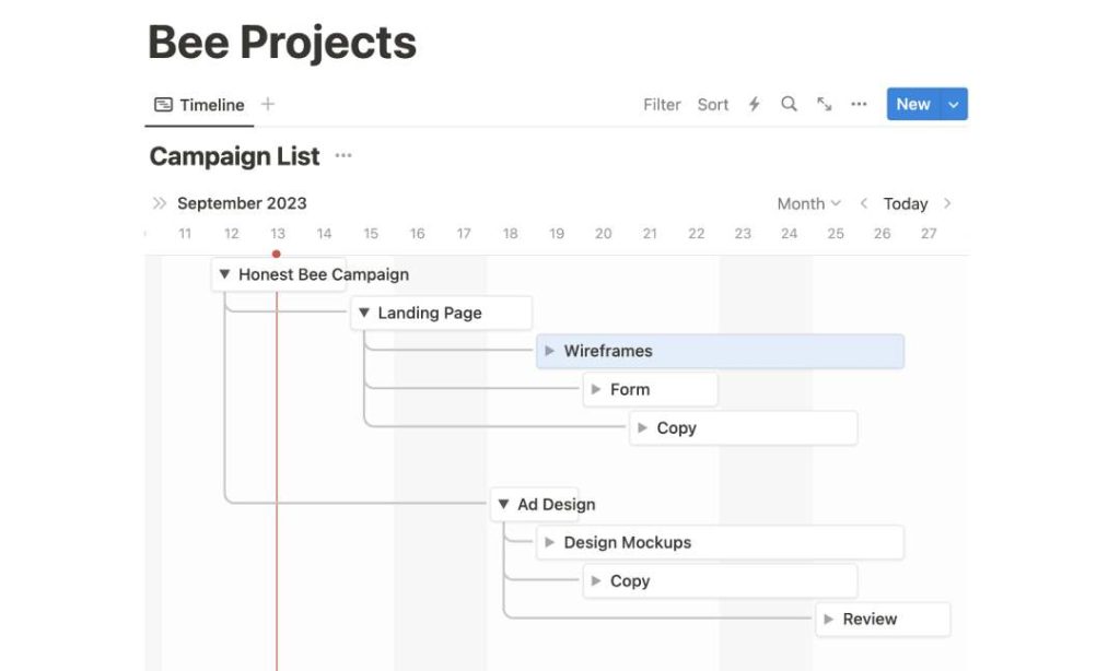 How To Add Subtasks To A Notion Timeline