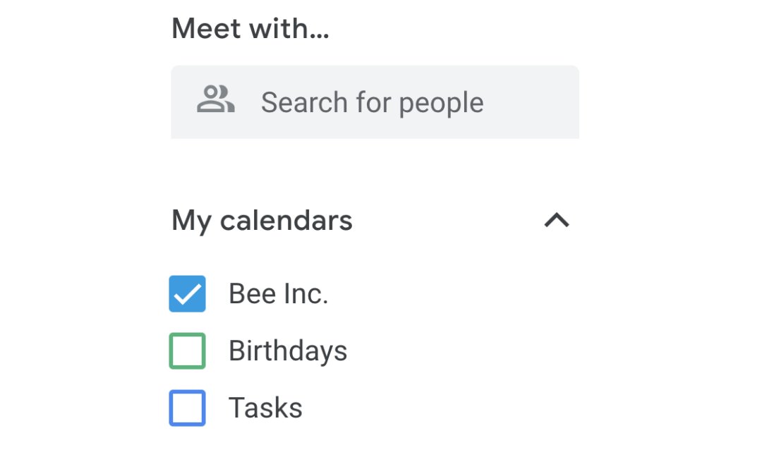 Find Google Calendar