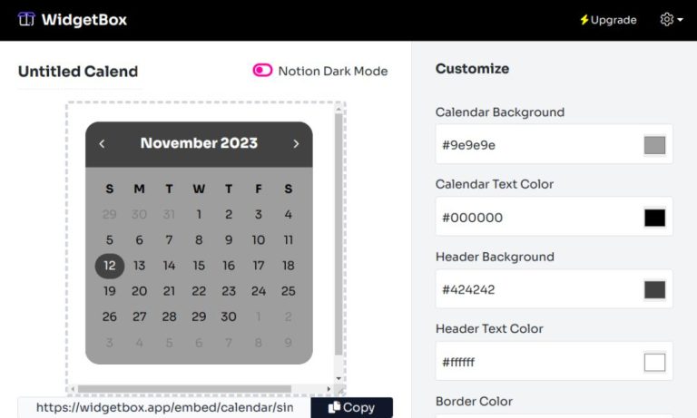 Notion Calendar Widget: 4 Widgets for Serious Planners - Focused Bee